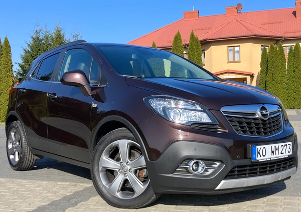 Opel Mokka cena 46900 przebieg: 144673, rok produkcji 2013 z Korfantów małe 154